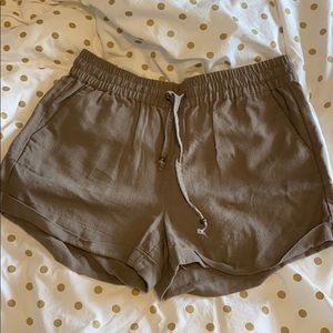 Brown Soft Shorts